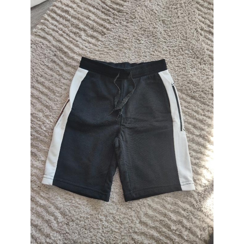 Short Kiabi blanc noir  TAILLE 8