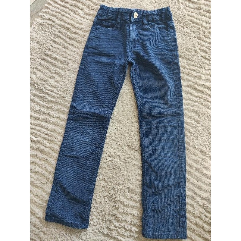 Pantalon velours Okaïdi bleu TAILLE 8