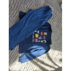 Pyjama influx bleu  TAILLE 8