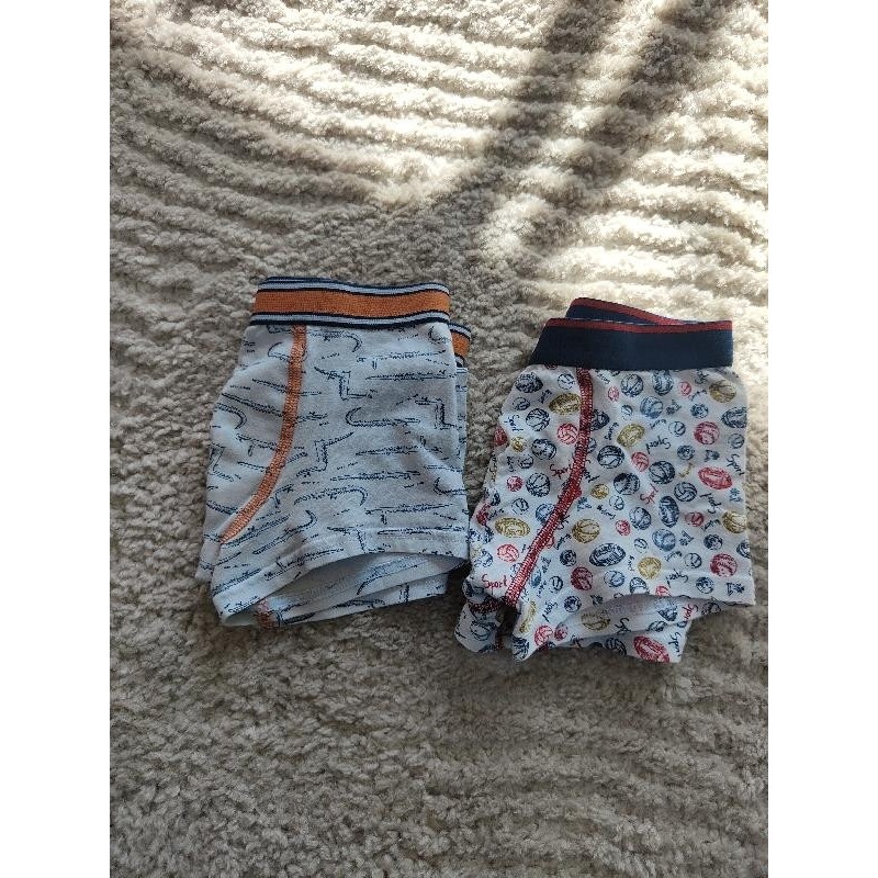 Lot 2 boxers tex TAILLE 6/8