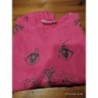 Pull rose chat nky TAILLE 12