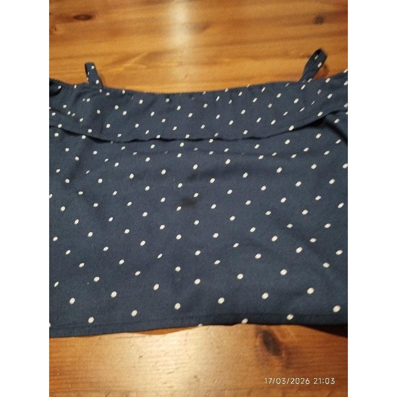 Tshirt in extenso bleu pois bl TAILLE 10