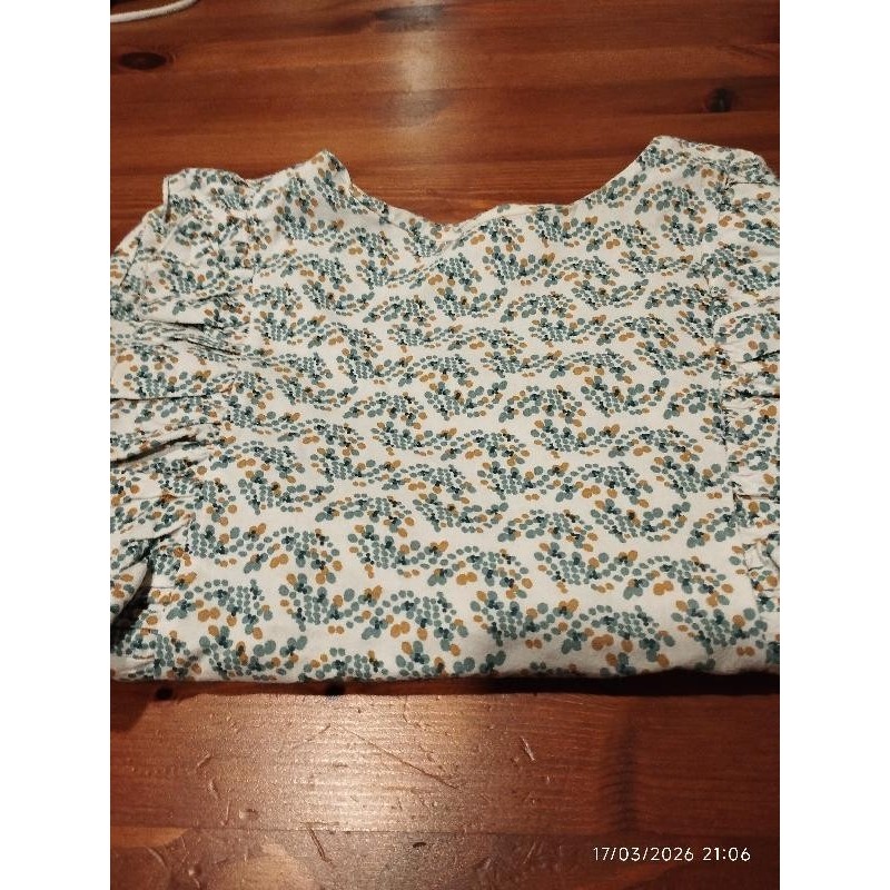 Blouse blanc pois edenetvictor TAILLE 10