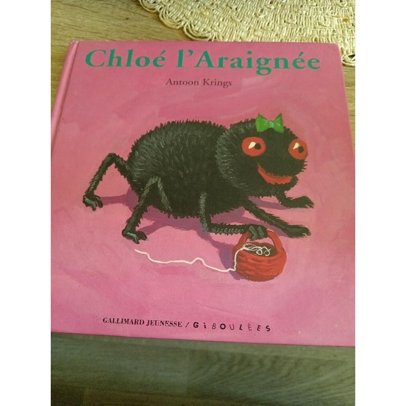 Livre enfant Chloé l'araignee