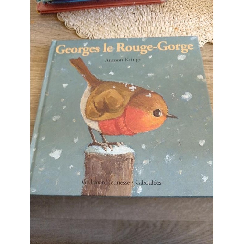 Livre enfant george le rouge g
