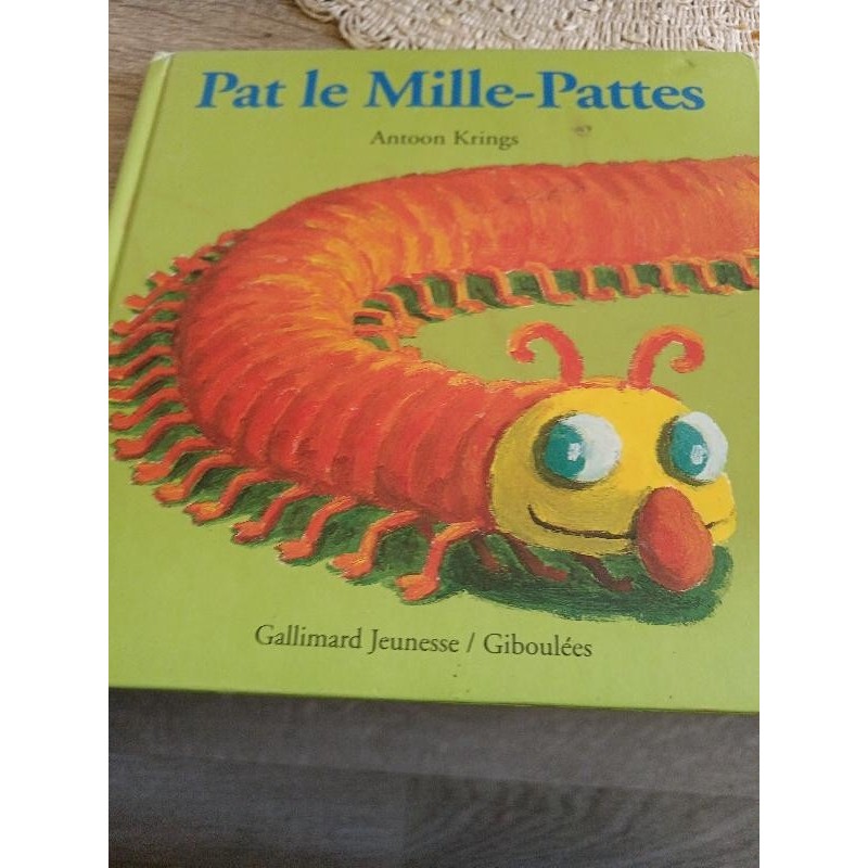 Livre enfant pat le mille patt