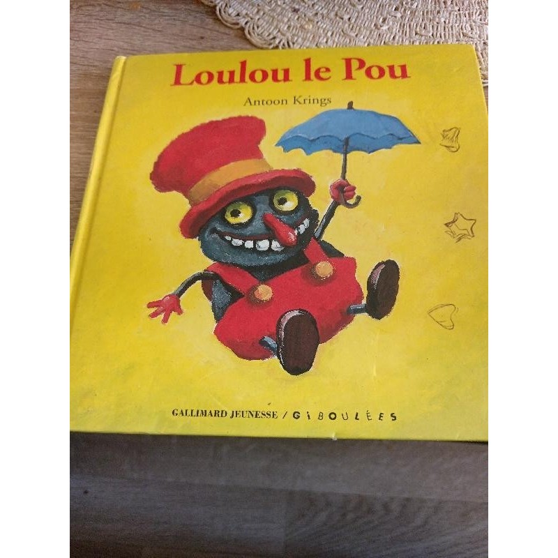 Livre enfant loulou le pou