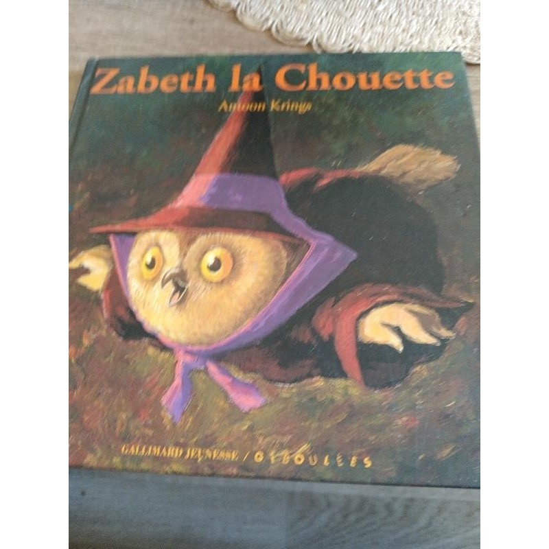 Livre enfant zabeth la chouett