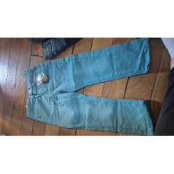Pantalon turquoise 3 ans...