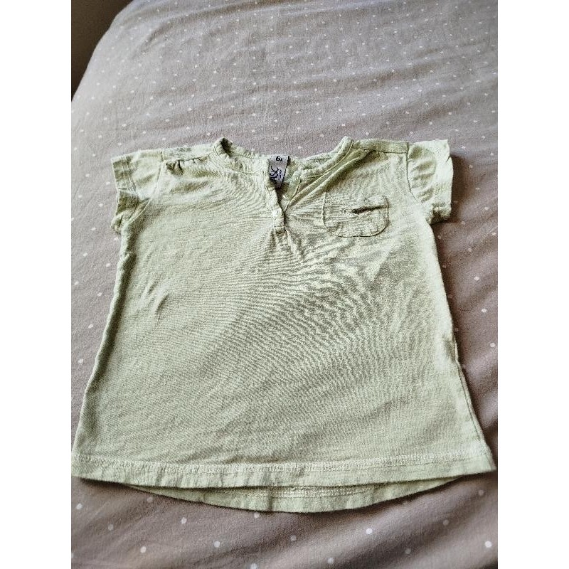 T-shirt MC anis  TAILLE 6