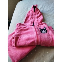 Survêtement velours rose...