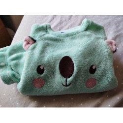 Pyjama polaire vert koala...