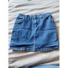 Jupe droite en jean bleu  TAILLE 5