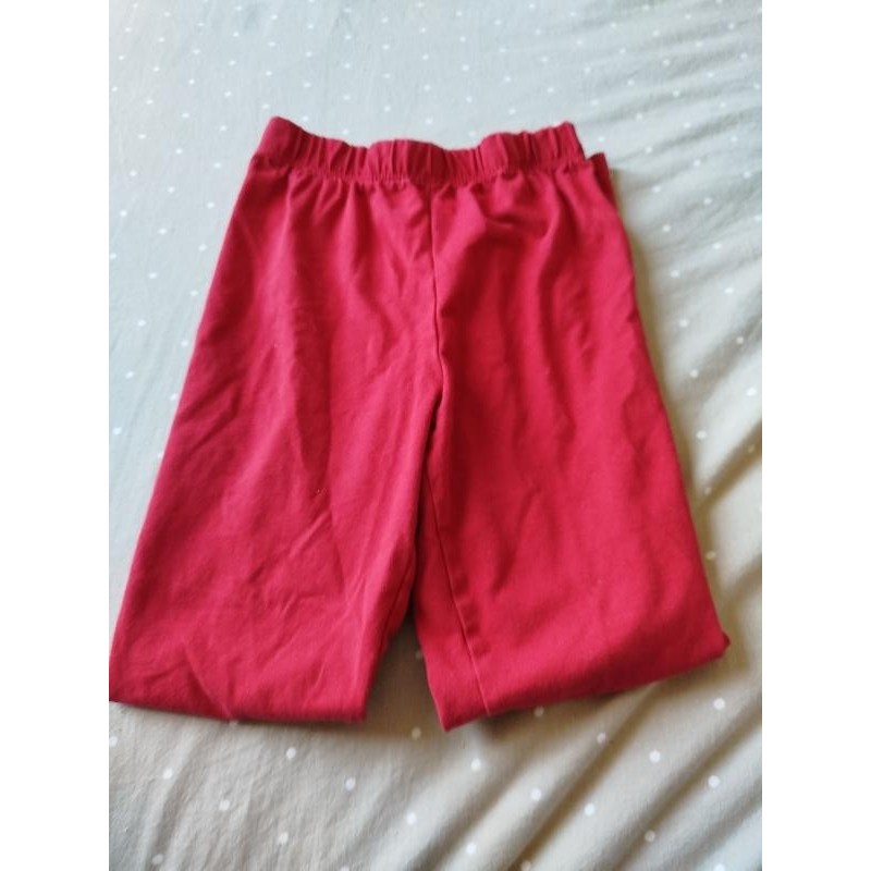 Legging rouge  TAILLE 6