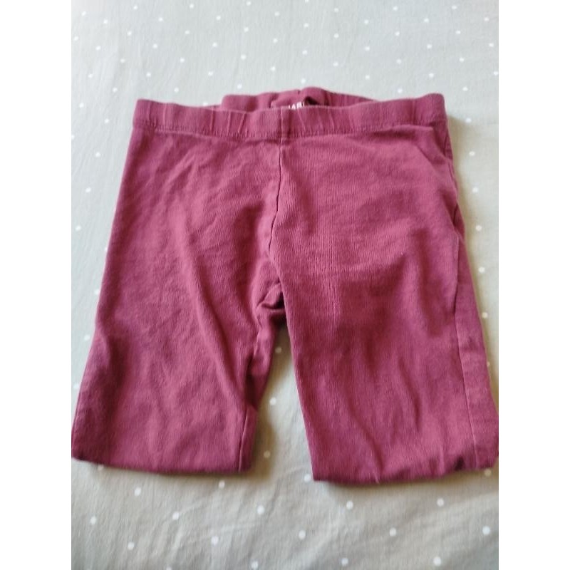 Legging bordeaux  TAILLE 6