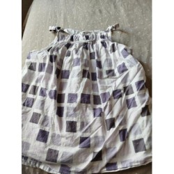 Top fine bretelles violet...