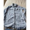 Chemise bleu à fleurs TAILLE 8
