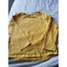 T-shirt ML jaune à pois TAILLE 8