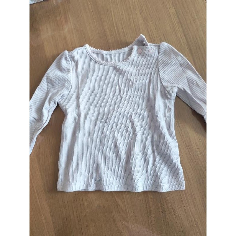 Tee shirt manche longue fille  TAILLE 12 mois
