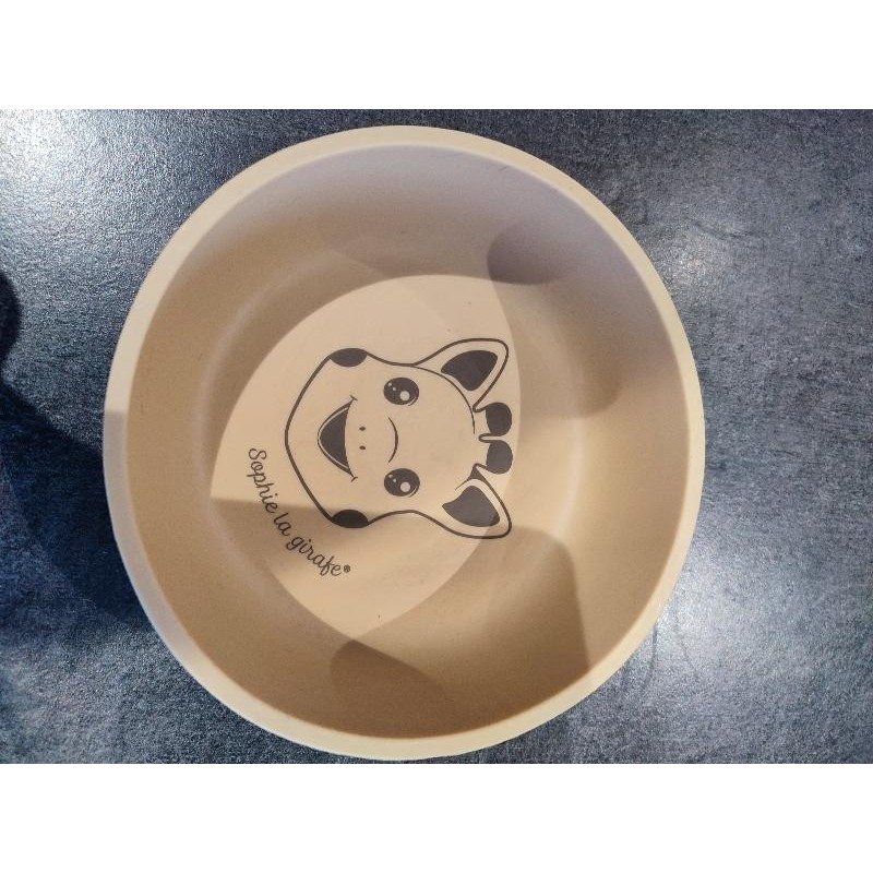 Assiette bébé Sophie la girafe