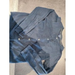 Gilet Kiabi bleu marine 8...