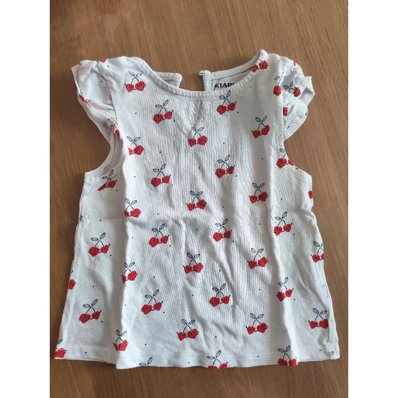 Tee shirt mc fille TAILLE 12 mois