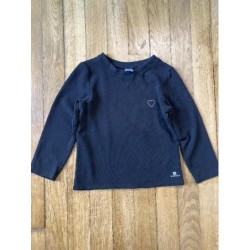 Polaire noire Domyos 5 ans