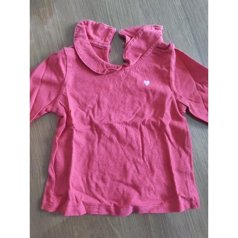 Tee shirt ml fille TAILLE 12 mois 