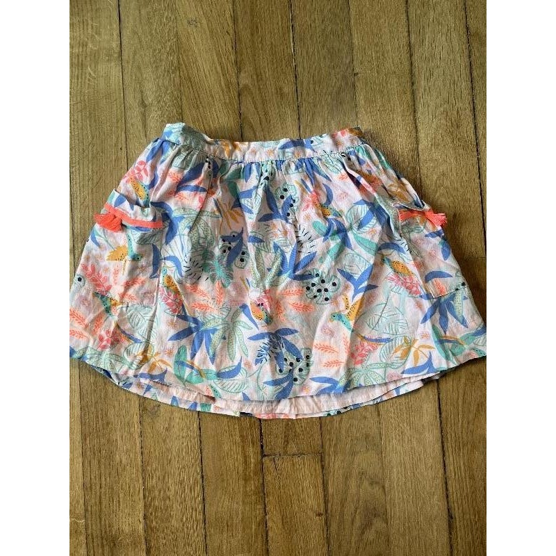 Jupe fluo jungle DPAM 6ans