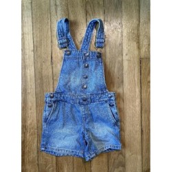 Salopette short jean Kiabi...
