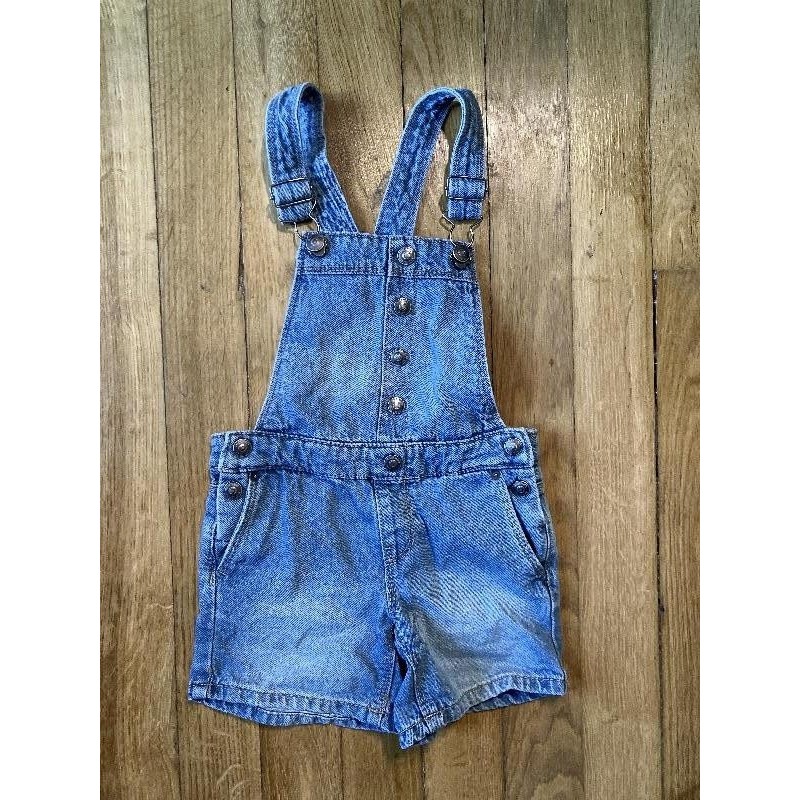 Salopette short jean Kiabi 4ans
