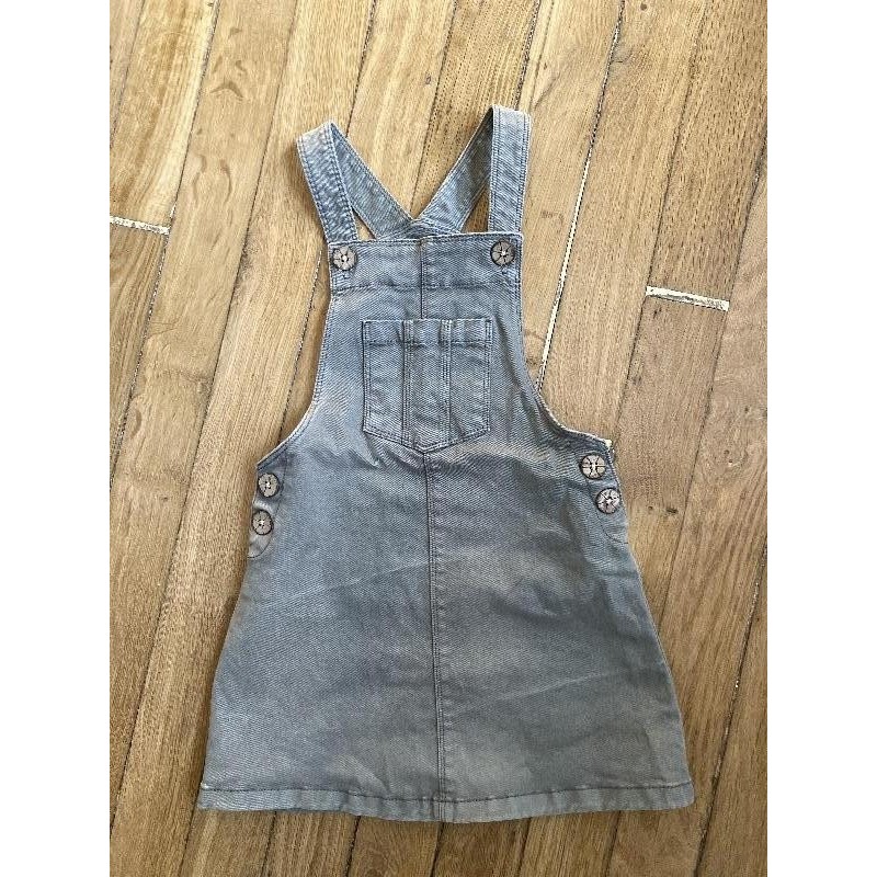 Robe salopette kaki Orchestra 6ans