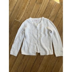 Gilet blanc Monoprix 6ans