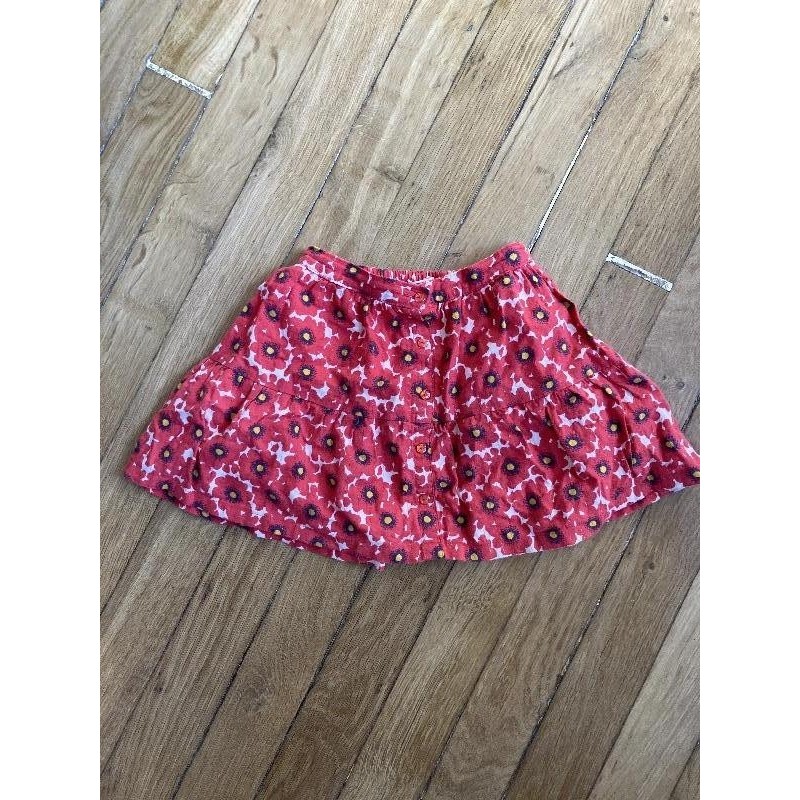 Jupe coquelicot DPAM 5ans