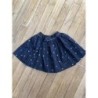 Jupe bleue triangles Monoprix 6ans