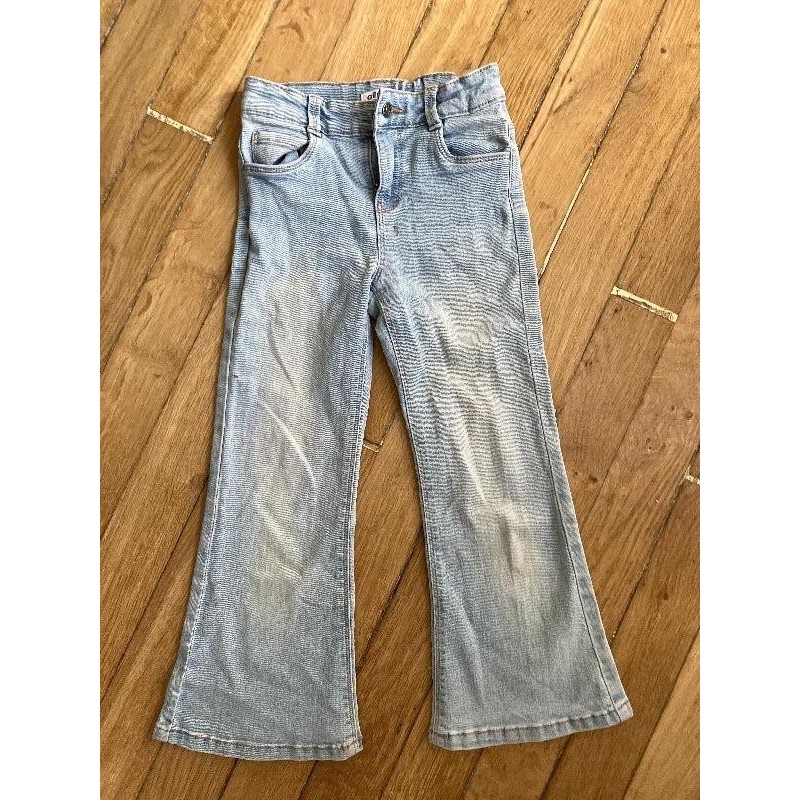 Jean bleu clair bootcut Gemo 6ans