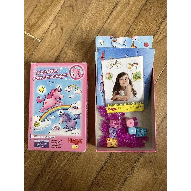 Jeu société Licorne dans les nuages