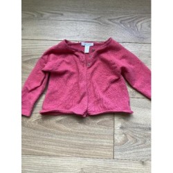 Gilet rose Obaibi 12m