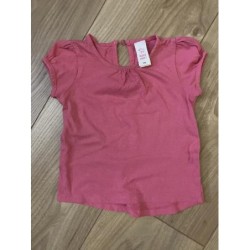 T-shirt rose baby club 24m 86c