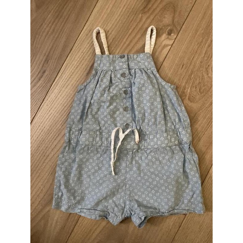 Combi short bleu Obaibi 12m