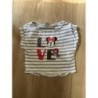 T-shirt Minnie rayé 4a