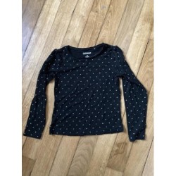 T-shirt noir pois Orchestra 6a