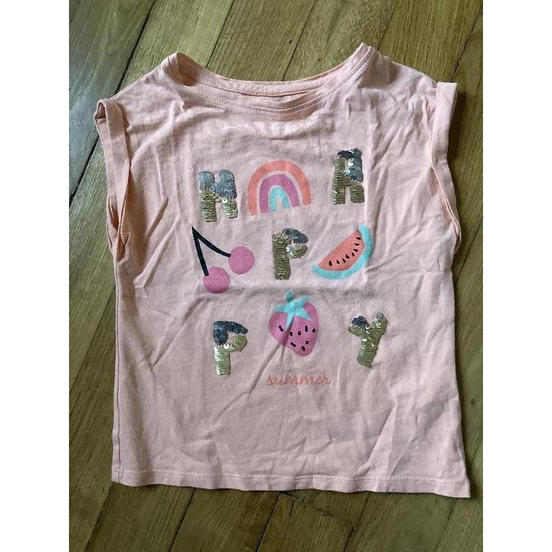 T-shirt rose Summer Orchestra 