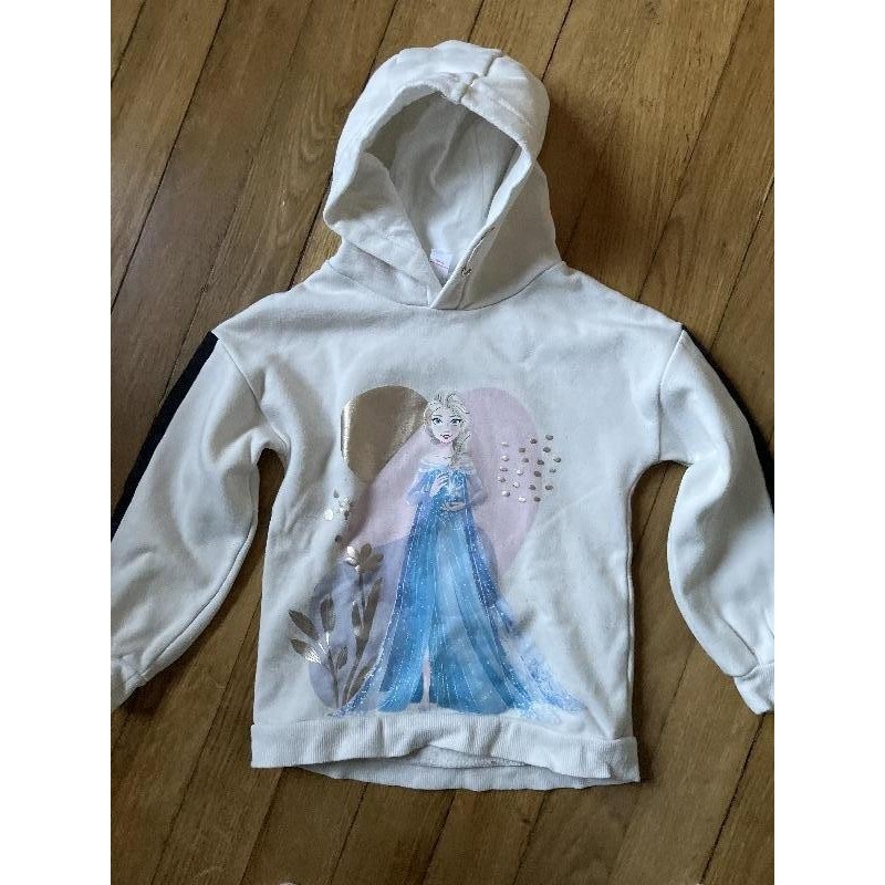 Sweat capuche blanc Orchestra 