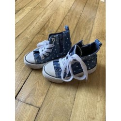 Chaussures toile bleu 21