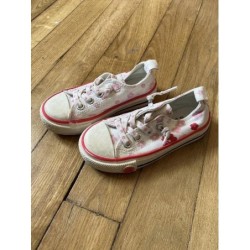 Chaussures toile blanc 24