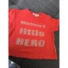 T-shirt Mc rouge TAILLE 6 mois