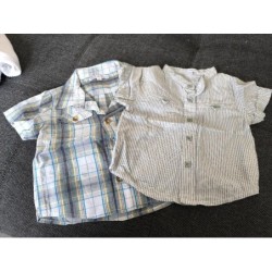 Lot 2 chemises MC TAILLE 6...