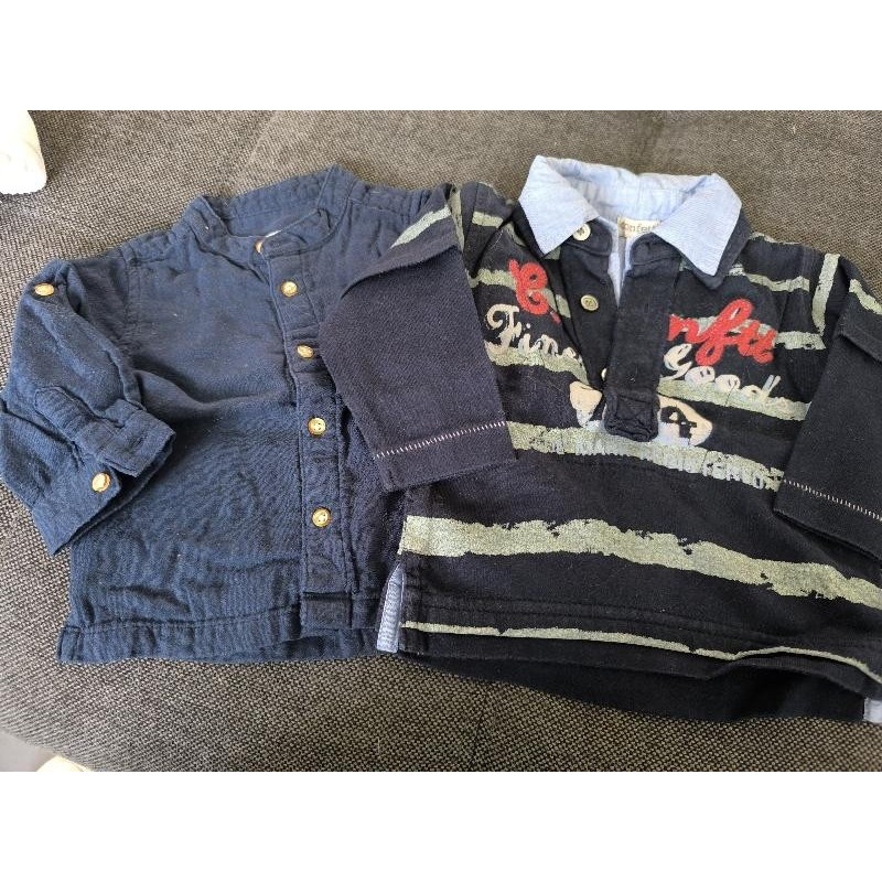 Lot polo/chemise ML TAILLE 6mois