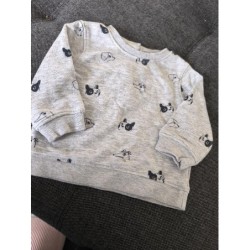 Pull fin gris chien TAILLE...